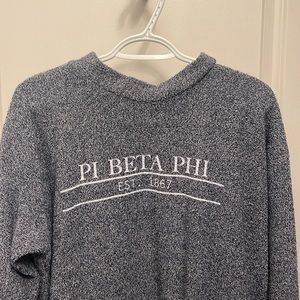 Pi Phi Wolly Thread in Navy